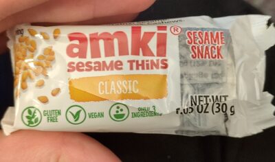 Classic Sesame Thins Snack, Classic