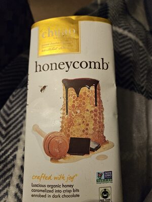 Honeycomb Dark Chocolate Bar, Honeycomb
