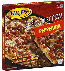 Pepperoni Crispy Crust Pizza, Pepperoni