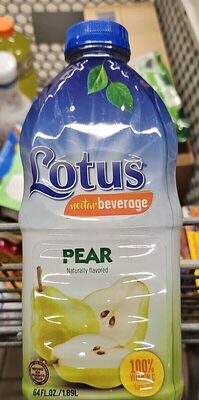 Pear Nectar Beverage, Pear