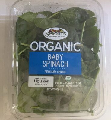 Organic Baby Spinach