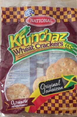 Krunchaz Original Jamaican Wheat Crackers