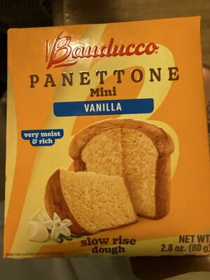 Vanilla Mini Panettone, Vanilla