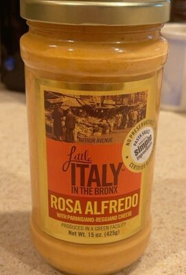 Rosa Alfredo With Parmigiano-Reggiano Cheese, Rosa Alfredo