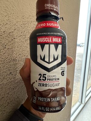 Zero Sugar Non-Dairy Protein 25 G Shake, Chocolate, Chocolate