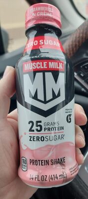Genuine Zero Sugar Non-Dairy Protein 25 G Shake, Strawberries 'N Creme, Strawberries 'N Creme
