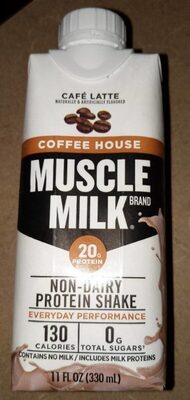 Cafe Latte Coffee House Non Dairy Protein Shake, Cafe Latte