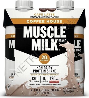 Cafe Latte Coffee House Non Dairy Protein Shake, Cafe Latte