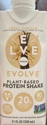 Plant-Based Protein 20 G Shake, Creamy Vanilla, Creamy Vanilla