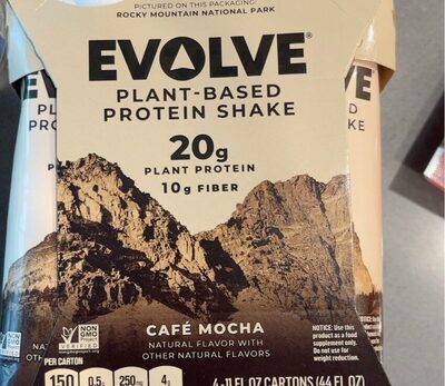 Caf Mocha Plant-Based Protein Shake, Caf Mocha