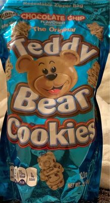 Chocolate Chip Flavored Teddy Bear Cookies, Chocolate Chip