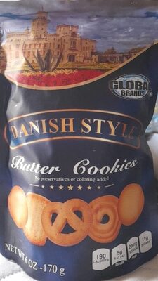 Danish Style Butter Cookie, Danish Style Butter