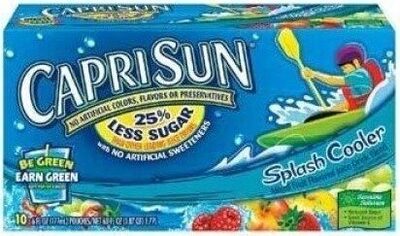 Splash Cooler Mixed Fruit Flavored Juice Drink Blend From Concentrate, Splash Cooler