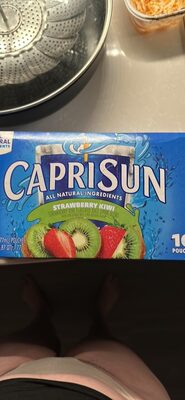 Capri Sun Strawberry Kiwi Flavored Juice Drink Blend
