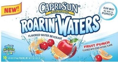 Fruit Punch Roarin' Waters Beverage, Fruit Punch