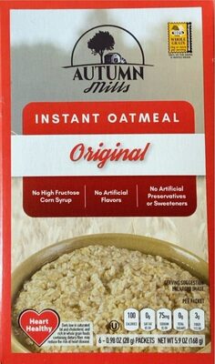 Original Instant Oatmeal, Original
