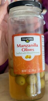 Manzanilla Olives Stuffed With Minced Pimiento