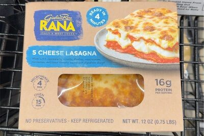 5 Cheese Lasagna