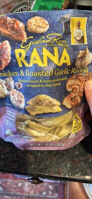 Chicken & Roasted Garlic Ravioli, Chicken & Roasted Garlic