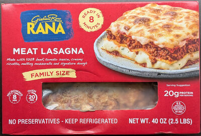 Meat Lasagna