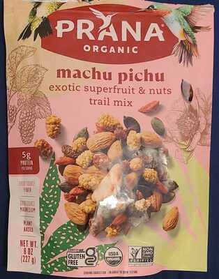 Machu Pichu Exotic Superfruit & Nuts Trail Mix, Machu Pichu