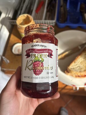 Trader Joe's, Preserves, Fresh Raspberries, Fresh Raspberries