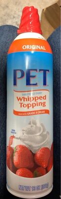 Original Sweetened Dairy Whipped Topping, Original