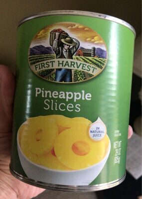 Pineapple Slices In Natural Juice, Pineapple