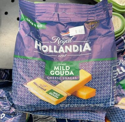 Mild Gouda Grab & Go Cheese Snacks, Mild Gouda