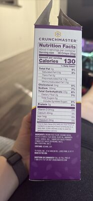 Original Multi-Grain Crisps Snack Crackers, Original