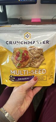 Original Multi-Seed Crunchy, Baked Crackers, Original