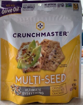 Ultimate Everything Multi-Seed Crunchy, Baked Rice Crackers, Ultimate Everything
