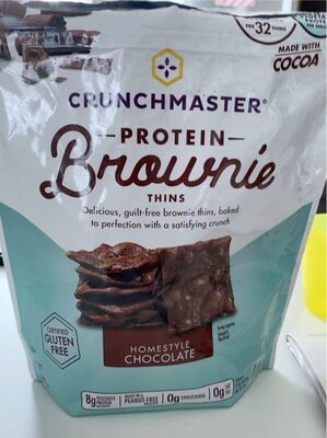 Homestyle Chocolate Protein Brownie Thins, Homestyle Chocolate