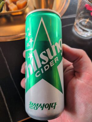 Lotte Chilsung, Cider, Lemon Lime