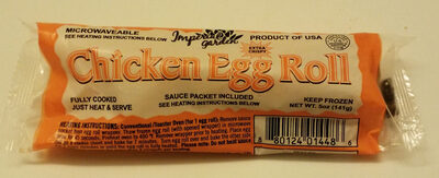 Hand Rolled Chicken Egg Roll