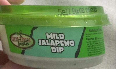Mild Jalapeno Dip, Jalapeno