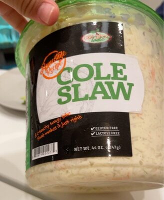 Homestyle Recipe Coleslaw, Homestyle Recipe