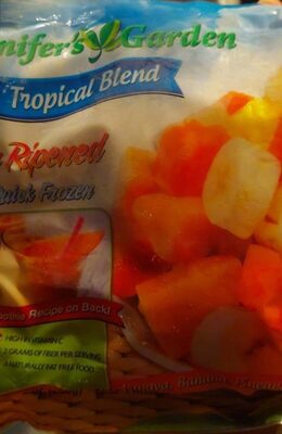 Papaya, Banana, Pineapple And Mango Tropical Blend, Papaya, Banana, Pineapple And Mango
