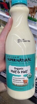 Organic Half & Half