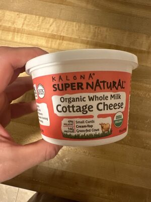 Organic Whole Milk Cream-Top Cottage Cheese
