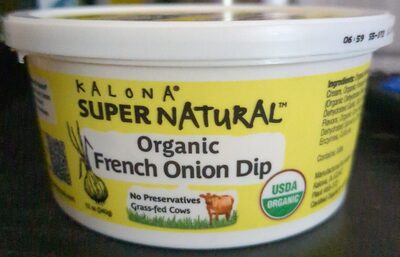 French Onion Organic Dip, French Onion