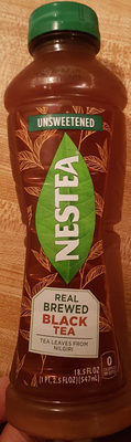 Unsweetened Real Brewed Black Tea, Unsweetened