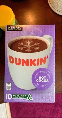 Hot Cocoa Milk Chocolate Mix K-Cup Pods, Hot Cocoa Milk Chocolate