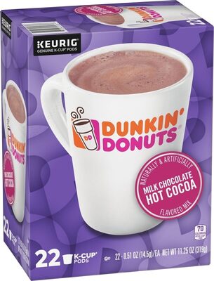 Hot Cocoa Flavored Milk Chocolate Mix K-Cup Pods, Hot Cocoa