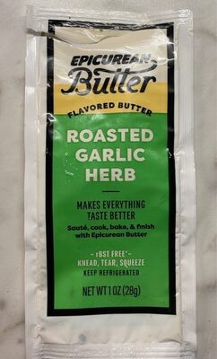 Roasted Garlic Herb Spreadable Butter, Roasted Garlic Herb
