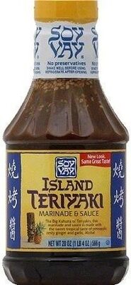 Soy Vay, Marinade & Sauce, Island Teriyaki, Island Teriyaki