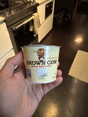 Plain Cream Top Whole Milk Yogurt, Plain