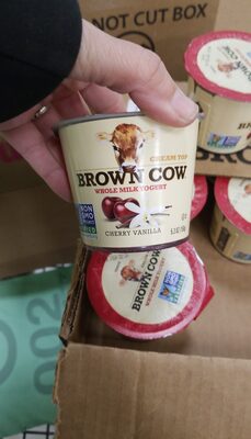 Cherry Vanilla Whole Milk Cream Top Yogurt, Cherry Vanilla