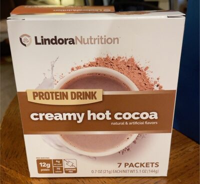Creamy Hot Cocoa Protein Drink Mix Packets, Creamy Hot Cocoa