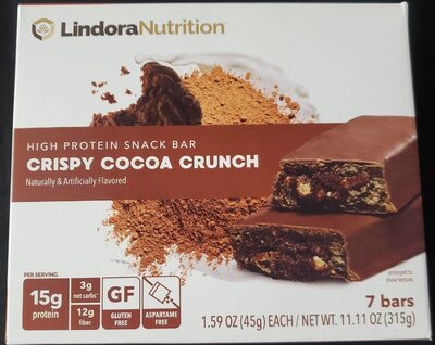 Crispy Cocoa Crunch Protein Bar, Crispy Cocoa Crunch